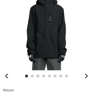 Volcom Black GoreTex Jacket L